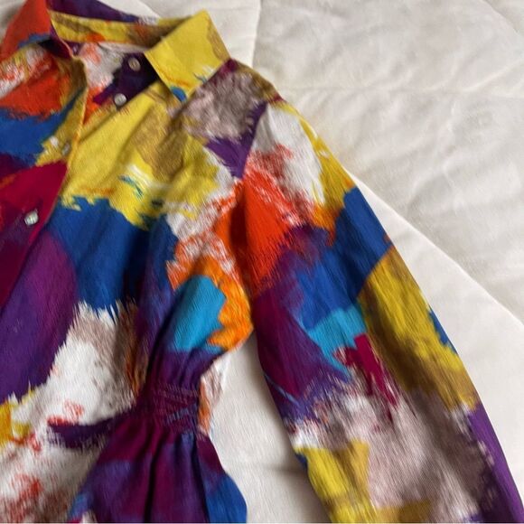 Soft Surroundings Multicolor Artistic Shirt - Picture 8 of 14